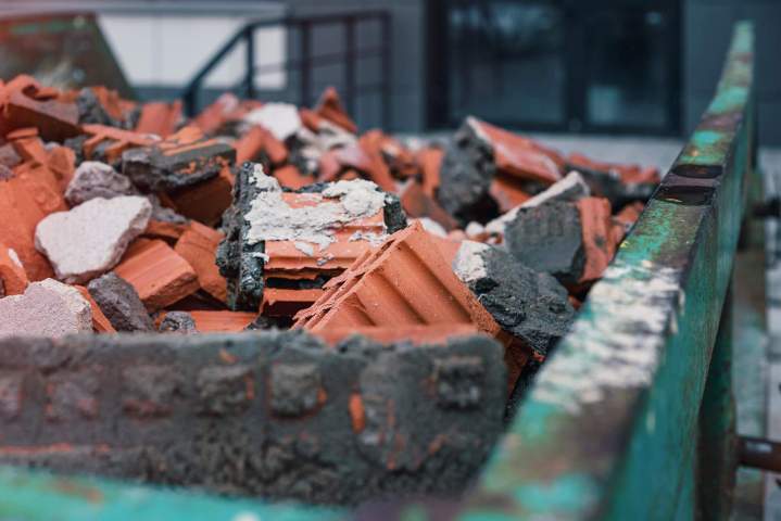 Idéale pour vos débris de construction